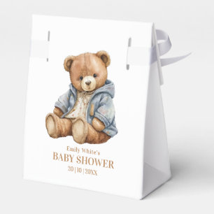 Teddy Bär Baby Shower Wir können es kaum erwarten Geschenkschachtel