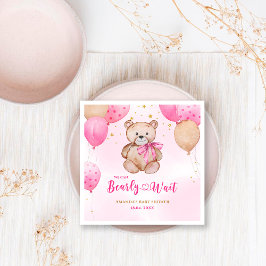 Teddy Bär Babydusche Servietten