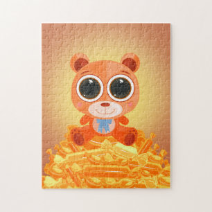 Teddy Bar - Candy Orange