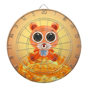 Teddy Bar - Candy Orange Dartscheibe