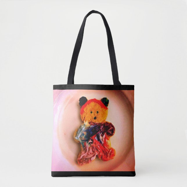 Teddy Bar Cookie Tasche (Vorderseite)