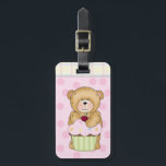 Teddy Bar Cupcake Party Gepäckanhänger<br><div class="desc"></div>