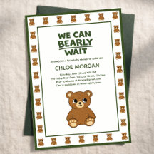Teddy-Bär geschlechtsneutrale minimalistische Baby