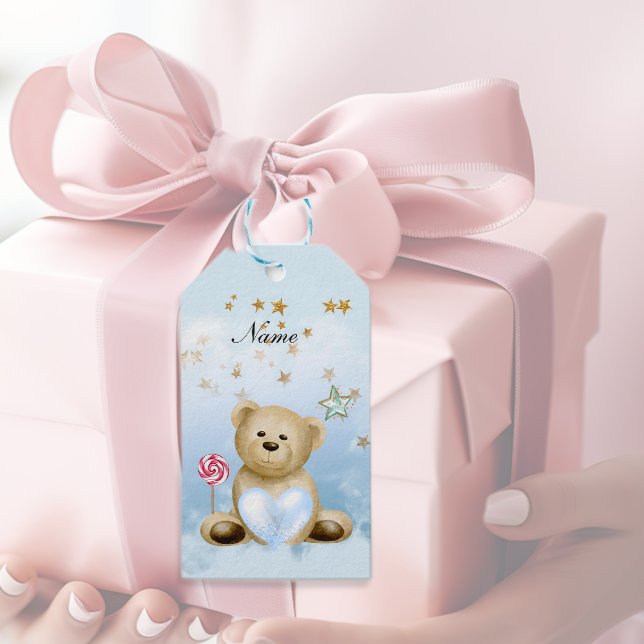 Teddy Bar Gift Tags Geschenkanhänger (Von Creator hochgeladen)
