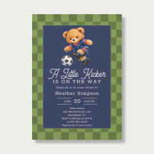Teddy Bär Kleiner Fußballspieler Baby-Party