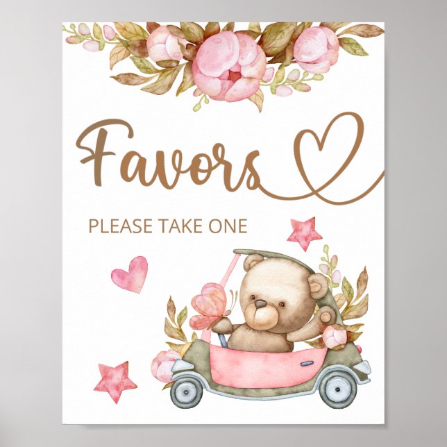 Teddy Bär können wir frühzeitig Baby Favoriten Zei Poster (Vorne)