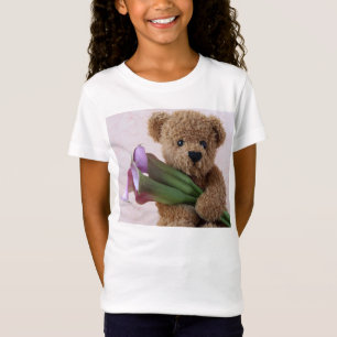 Teddy Bär mit Calla Lilien T-Shirt