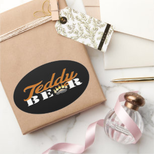 Teddy Bar Sticker