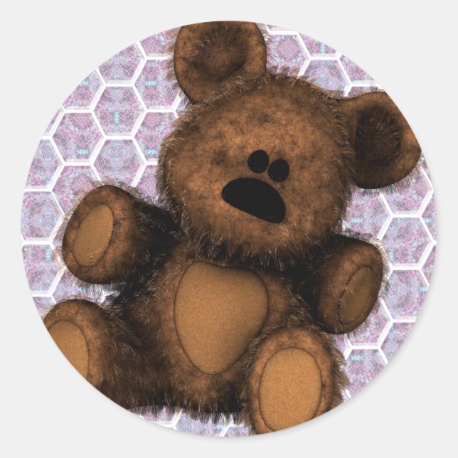 Teddy Bar Sticker (Vorderseite)
