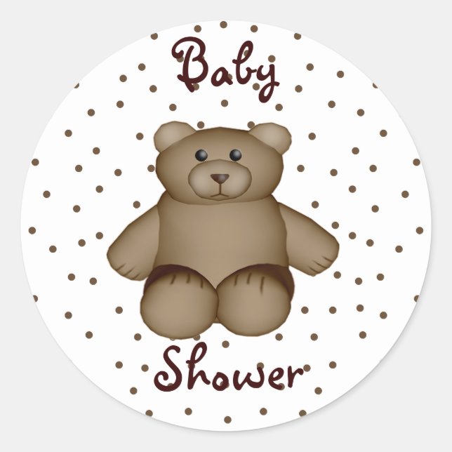 Teddy Bar Sticker (Vorderseite)