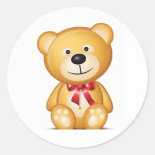 Teddy Bar Stickers