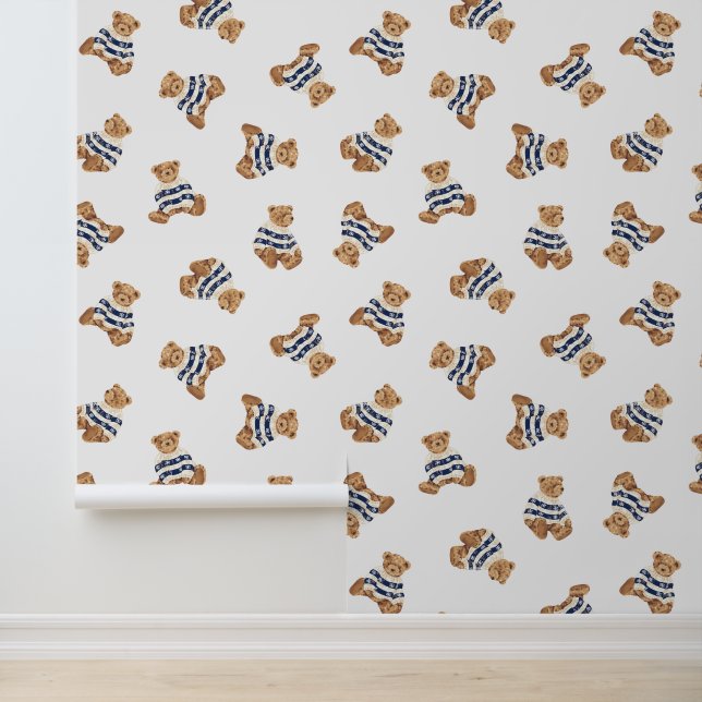 Teddy Bar Tapete (Anwendung)