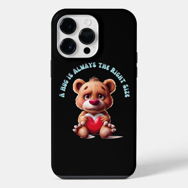  Teddy-Bär-Umarmen iPhone 14 Pro Max Hülle (Rückseite)