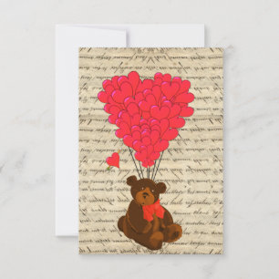 Teddy Bär und Herz