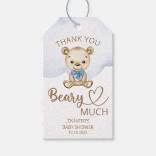 Teddy Bären Baby Bär Vielen Dank beary Geschenkanhänger