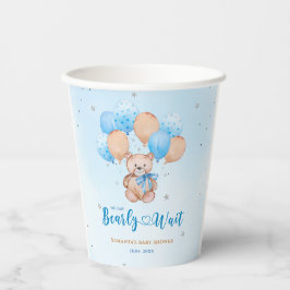 Teddy Bären Babydusche Pappbecher