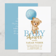 Teddy Bären Ballon Babydusche