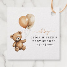 Teddy Bären Balloons Babydusche Geschlecht neutral