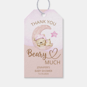 Teddy Bären Girl Bär Danke beary viel Geschenkanhänger