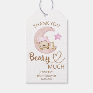 Teddy Bären Girl Bär Danke beary viel Geschenkanhänger