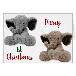 TEDDY BÄREN UND LIEBE AUF IHREN 1. CHRISTMAS = BAB