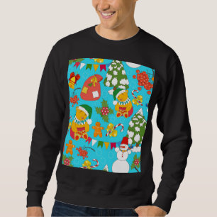Teddy Bären Weihnachten: Kid-Friendly Muster. Sweatshirt