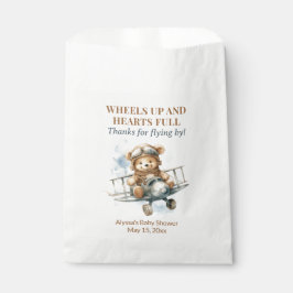 Teddy Bärenräder auf den Herzen voll Geschenktütchen