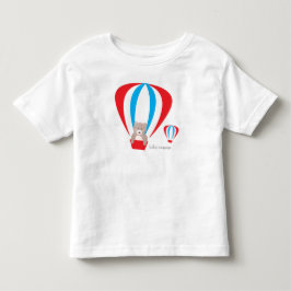 Teddy-Bärn-Ballon-Kleinkind-T-Shirt Kleinkind T-shirt