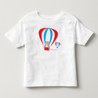 Teddy-Bärn-Ballon-Kleinkind-T-Shirt Kleinkind T-shirt
