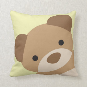 Teddy-Bärn-Kinderzimmer-dekoratives Kissen-Gelb Kissen