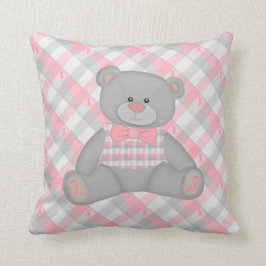 Teddy-Bärn-Livelachen-Liebe-Überlebend-Kissen Kissen