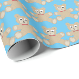 Teddy-Bärn-niedliches Muster Geschenkpapier