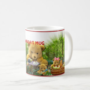 TEDDY-BÄRN-PICKNICK ~ Reise-Tasse Kaffeetasse