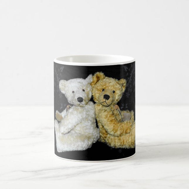 Teddy-Bärn-Tasse zwei Teddy Bären so niedlich Kaffeetasse (Mittel)