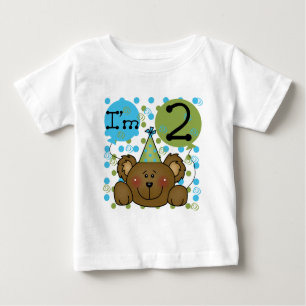 Teddy Bear 2. Geburtstag Tshirts und Geschenke
