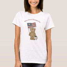 Teddy Bear and Lamb T-S