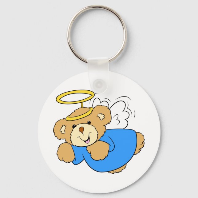 Teddy Bear Angel Schlüsselanhänger (Vorderseite)