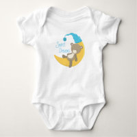 Teddy Bear auf Crescent Moon