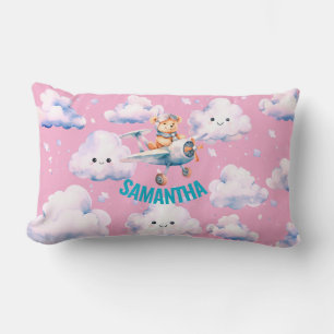 Teddy Bear Aviator Lumbar Coussin