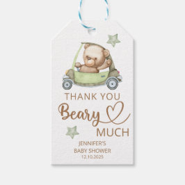 Teddy bear baby bear Danke beary vieles Geschenk T Geschenkanhänger