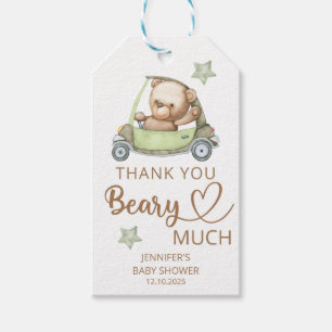 Teddy bear baby bear Danke beary vieles Geschenk T Geschenkanhänger