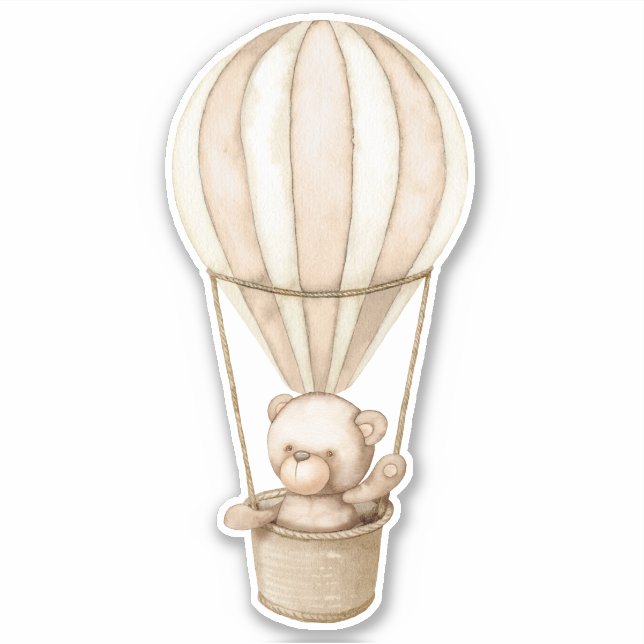 Teddy Bear Baby Bear Süße Tier Sticker (Vorderseite)