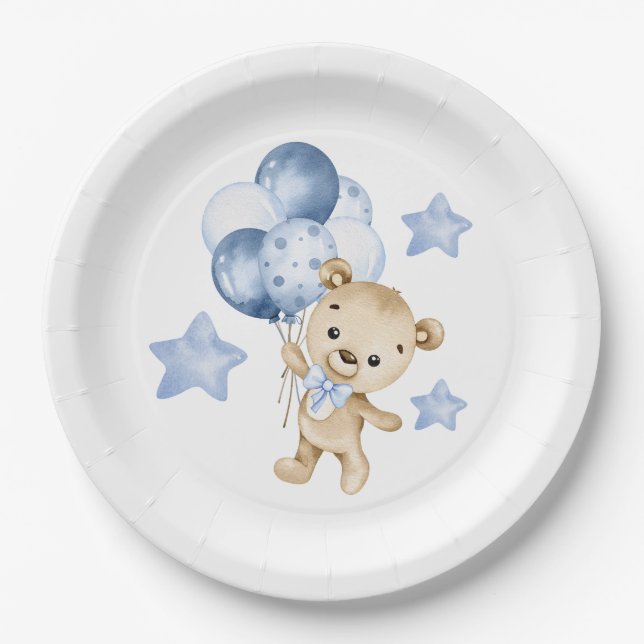 Teddy Bear Baby Boy Baby Shooter Teller (Vorderseite)