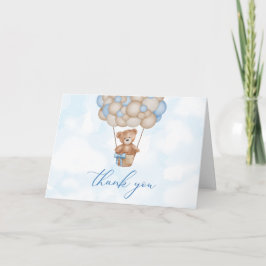 Teddy Bear Baby Dankeskarte