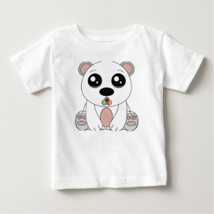 Teddy Bear Baby Fine Jersey T - Shirt