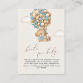 Teddy Bear Baby Showcard Buchungsanfrage Begleitkarte