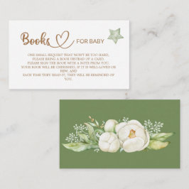 Teddy Bear Baby Shower Books für das Baby Enclosur Begleitkarte