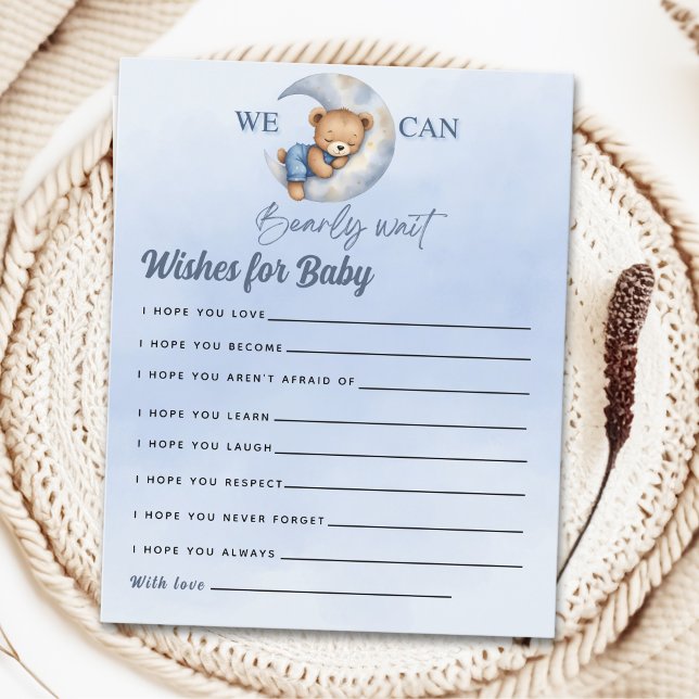 Teddy Bear Baby shower boy (Von Creator hochgeladen)