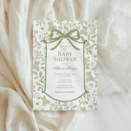 Teddy Bear Baby Shower Einladung | elegant