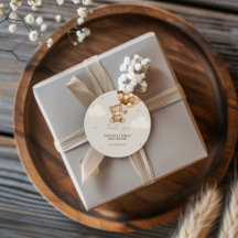 Teddy Bear Baby Shower Neutral Vielen Dank